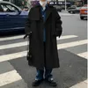 Весна Список модных патронов Мужчины Япония свободно повседневная куртка средней длины тренда красивые длинные пальто мужские плазки