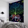 Bohemian Mandala Elephant Tapestry Wall HangingSandy BeachPicnic Throw Rug Blanket Camping Tent Travel Sleeping Pad Custom Room 210609