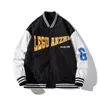 Erkek Ceketler Japon Beyzbol Ceket Kadın Harajuku Patchwork Mektup Baskı Varsity Koleji Stil Mont Erkekler Büyük Boy Streetwear 5XL