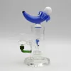 8 Inches Hookahs Color Fruit Glass Bong Banana Smoking Pipe Recyecler Oil Rig with 1 bowl included