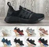 nmd black shoes