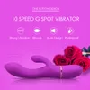 Lovetime G Spot Vibrator Vrouwelijke Wibrator Dildo Rabbit Vibrator Vaginale Clitoral Massager Vrouwelijke Masturbator Seksspeeltjes Voor Vrouwen Q0320
