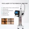 2021 Pico-Laser-Tattoo-Entfernungsgerät Tragbare Picotech-System für PMU Augenbrauen Entfernen Sie Kohlenstoffpeeling Gesichtsverjüngungsmaschine Schönheit Spa