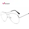 Lunettes classiques claires monture dorée lunettes de soleil Vintage femmes hommes lunettes optiques transparentes Oculos De Grau lunettes de soleil de mode Frame248U