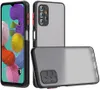 Capas de telefone para Samsung A71 A03 CORE A13 A22 A32 A72 A52 A42 A12 5G 4G A02S A10 A50 A30 Translúcido Fosco Amigável à Pele Capa Slim Fit