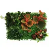 Mur de plantes de gazon artificiel Simulation de mur de plantes Fausse pelouse 40 cm * 60 cm 210624