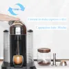 ICAFILAS STIANLESS STÅL Återanvändbar stor kopp för Nespresso Vertuo kaffekapsel Filter Espresso Vertuoline 210326