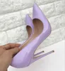 Yaz Mor Patent Deri Stiletto Yüksek Topuklu Ayakkabı Kadın Pompaları Puan Toe Bayanlar Parti Kulübü Sandalet Boyutu 44 Elbise Pompalar