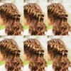 120 Pcs Alloy Hair Jewelry Fashion Shell Princess Braids Metal Pendant Decoration Shiny Accessory for Women