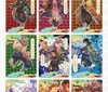 Demon Slayer Coleção de jogos de cartas Cartões Cartas Jogos Crianças Anime Coleção Brinquedo para brincar de presente para crianças G1125