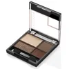 Meis Collection Charming Eyeshadow 4 Colors Palette Make Up Palet Shimmer pigmented Powder Mode Color