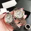 Marke Uhren Frauen Mädchen Römischen Ziffern Stil Metall Stahl Band Quarz Luxus Armbanduhr CA11