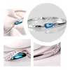 2021New 1 PC Fashion Bangle Armband Gift New Fashion Women Ocean Blue Crystal Rhinestone Fine Smycken Ny Q0717