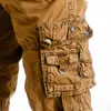 Short cargo masculin été militaire multi-poches bermuda masculina décontracté longueur au genou marque globale grande taille 787 210716