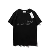 여성 남성 탑스 티셔츠 패션 디자이너 편지 인쇄 멀티 스타일 여성의 티셔츠 고품질 트렌드 짧은 소매 사이즈 S-2XL WF2102061