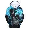 2021 My Hero Academia Dabi 3D Print Hoodie Sweatshirts Men Women Fashion Casual Pullover Anime Streetwear Oversized Hoodies Y211118