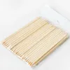 100 stücke Nail art Orange Holz Stick Nagelhautschieber Entferner für Maniküre Pflege Nail art Werkzeug Kostenloser Versand