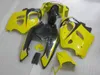 Kit de carénage personnalisé pour SUZUKI GSXR600 GSXR750 1996 1997 1998 1999 2000 GSX-R 600 750 96-00 ensemble de carénages de carrosserie jaune noir GB6