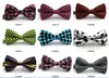 50 sztuk Unisex Neck Bowtie Bow Tie Regulowany Bow Tie Wysokiej Jakości Klamry regulacji Metalu Opcjonalny wielootykowy