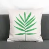 Groen Blad Bladeren Kussenhoes Decoratieve Banaanblad Almofada Monstera Funda Cojin Cojines Modern Home Decor