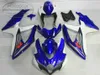 ABS Zestaw do zwalczania dla Suzuki GSX-R750 GSX-R600 2008 2009 2010 K8 K9 Blue White Black Fairings Set GSXR 600 750 08-10 TA26