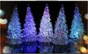 Süper güzel mini akrilik buzlu kristal renk değiştirme LED lamba ışık dekorasyonu Noel ağacı hediye led masa dekortlu lamba li4770679