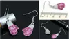 newst breast cancer awareness jewelry earrings breast cancer pink ribbon fighting box gloves earrings