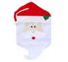 Santa Claus Chair Covers Christmas Paar Doek Eettafel Decoraties Kerstdecoratie Benodigdheden Kersthuis Chria Decoratie CT01