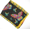 100% Silk Scarf Scarves Silk Scarf Cutie Design för damer eller barn 20 st.