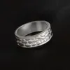 Gratis Verzending Nieuwe 925 Sterling Zilveren mode-sieraden Trend Mannen vis schaal ring heet verkoop meisje gift 1483