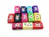 Decorate Embroidered Mirror Small Jewelry Gift Box Storage Case Satin Fabric Empty Lipstick Packaging Box Lip Balm Tubes Containers 12pcs/lo