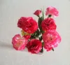fiore di garofano Fiore di visualizzazione tocco reale non inquinante Fiore artificiale Simulazione calza di nylon fiore