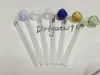 14mm prachtige gekleurde aardbei glas olie branders glas rokende pijpen glazen bong met kleur glas balancer glas water hand pijp