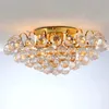 Luxury Multideck Crystal Living Room Ceiling Lamp Grape Crystal Round Top Study Room Parlor Ceiling Light Bedroom Dining room Chandelier