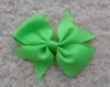 10% de réduction 120 PCS Lot 3-3 5 pouces Boue-Baby Bows Bows Bows Grosgrain Ribbon Bow attaché avec Alligator Clip, Tirou