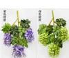2016 décor de mariage de glycine entière 110 cm 75 cm 4 couleurs guirlandes de fleurs décoratives artificielles pour fête de mariage maison ship8996582