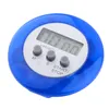Timer gotowania cyfrowe alarmy kuchenne gadżety gadżety mini urocze okrągłe wyświetlacz wyświetlacza odliczanie narzędzia bateria zainstalowana za pomocą klipu DHL9954556