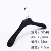 2016 new Luxury Thick Black Plastic Hanger for Coats Garment,Anti-slip, Man's Style Hangers & Racks free shipping