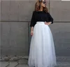 Mode brud bröllop petticoats kvinnor bröllop underskirt femal tjej tulle brud formell plus storlek kjol vit maxi petticoat accessories