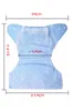 10 pièces bébé coton imperméable à l'eau doux couche-culotte couverture réutilisable lavable taille réglable printemps été automne hiver bouton Diape6882809