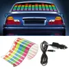 Car Sticker Music Rhythm LED Flash Light Lamp Sound Activated Equalizer Car Light Accessories Car Styling7240417