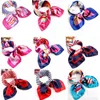 Satin silke halsdukar 123 färger rutor halsduk färg butyl för flygvärdinna kvinnor professionell klänning kommersiell prestanda gratis fedex tnt