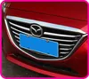 Spedizione gratuita! Finiture in ABS cromato di alta qualità 12 pz / set, decorazione striscia luminosa per Mazda 3 Axela 2014-2016