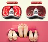 New Foot Reflexology Electric Vibrating Foot Massage Infrared Heat Therapy Body Relax Blood Circulation Warm Cold Feet Massager