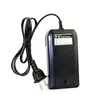 Gratis DHL, 40 stks Gloednieuwe Nanfu AC Dual Battery Charger voor 26650 18650 14500 3.7V oplaadbare batterij LED-zaklamp (HG-1206i)