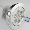 LED Downlights High Power LED Downlights 7W 7 * 1W 630LM AC85-265V Varm vit / kall vit Gratis frakt