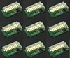 6 stuks / partij, compatibele Roland Advanced Jet AJ-740I-inktcartridge-chip. AI3-BK, CY, MG, YE, LC, LM 1000CC