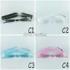 Slanke leesbril Plastic buis Leesbril PC Power Lens Gemengde kleuren met 20pcs7731322