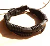 New Arrival Fashion Real Leather braided Bracelets Jewelry Couple Wristband Personalized 20pcs/lot