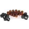 1000pcs/lot 1ml 2ml Mini Amber Glass Essential Oil Sample Bottles Reducer & Cap Refillable Bottles Glass Vials For Sale